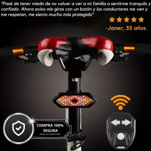 LUZ DIRECCIONALES BICICLETA